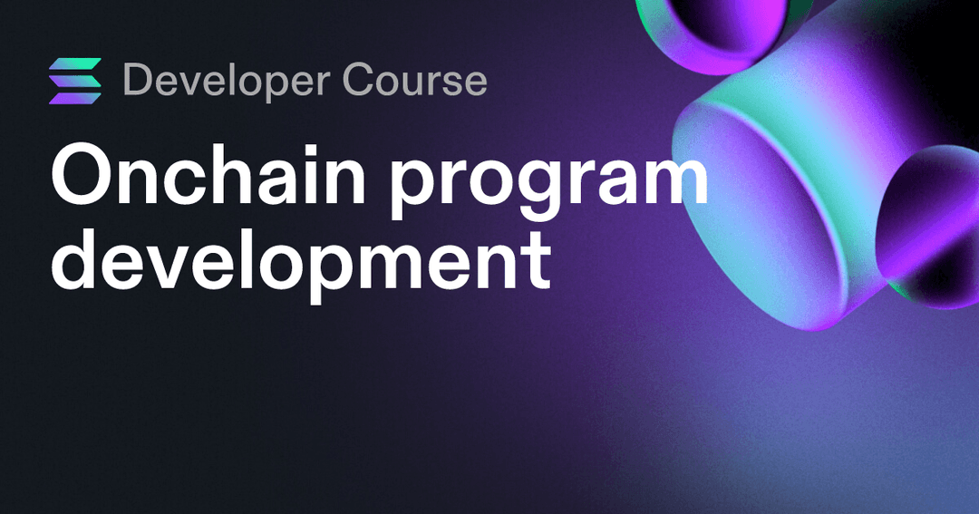 Onchain program development